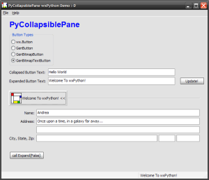 wx.lib.agw.pycollapsiblepane.PyCollapsiblePane