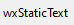 wx.StaticText